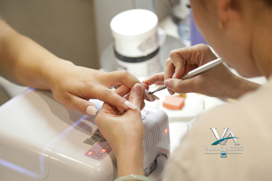 Nail salon and barbershop ATM placement by Valiant Access in Ocean County NJ